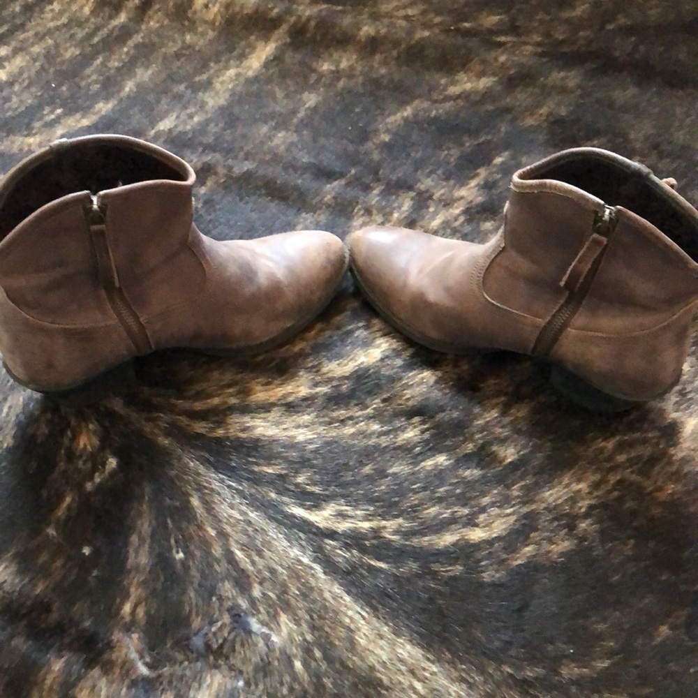 Ariat Dutchess Western Cowboy Fringe Boot Women’s 8.5 B Side Zip Booties - Picture 6 of 6
